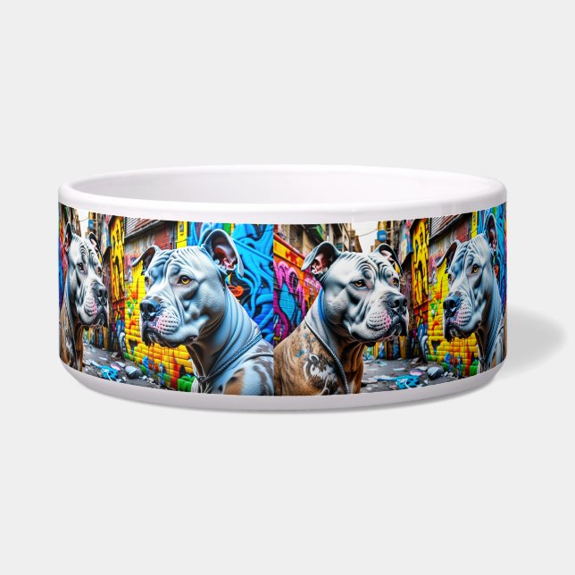 Comedero El arte urbano de Pitbull (Frente)