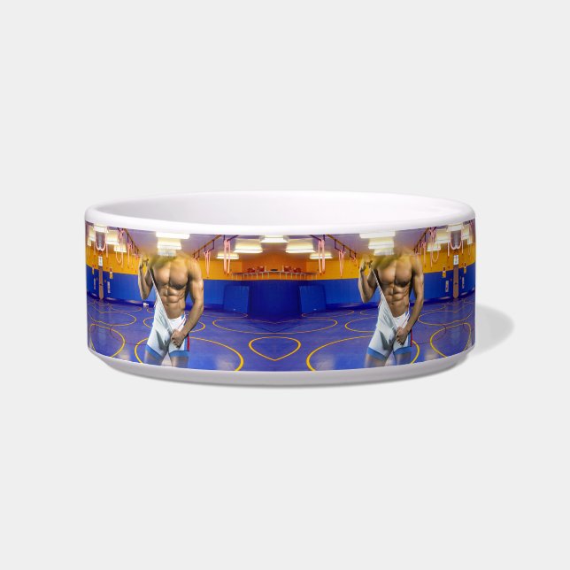 Comedero El hombre musculoso de SlipperyJoe engrosó un tren (Frente)