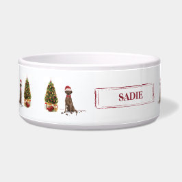 Comedero El labrador marrón recuperó un árbol de perros gra