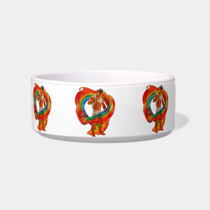 Comedero El masculino tema Pride moderno y llamativo de Sli