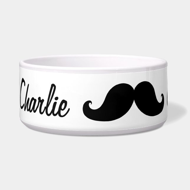 COMEDERO EL MEJOR BIGOTE NEGRO PERSONALIZADO (Izquierda)