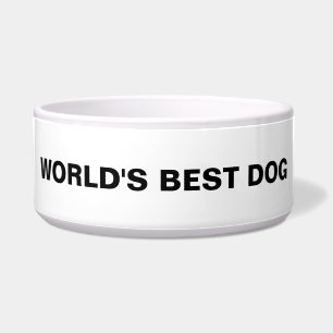 Comedero El mejor perro del mundo - grande