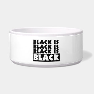 Comedero El negro es negro