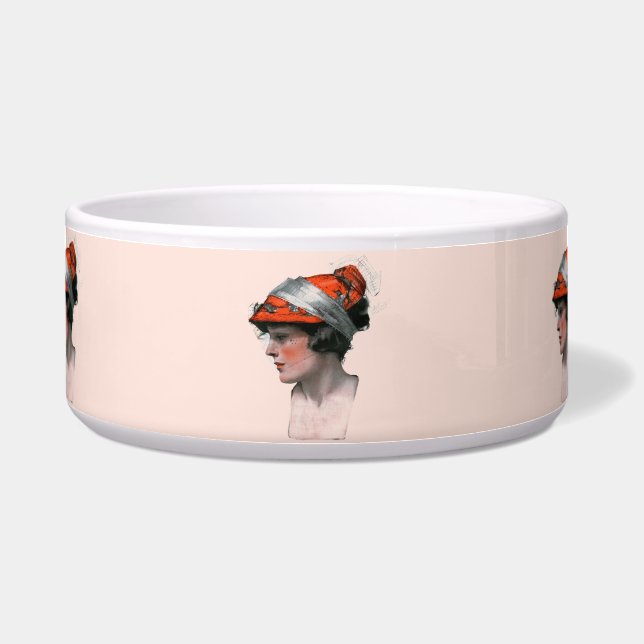 Comedero El perfil de la mujer (Frente)