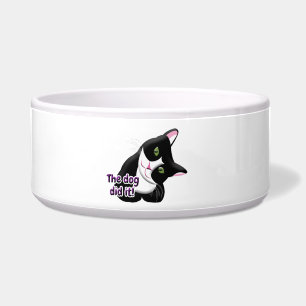 Comedero El perro lo hizo Gato