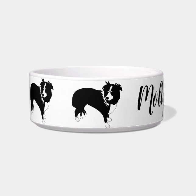Comedero El Personalizado de la frontera, Molly el collie (Izquierda)