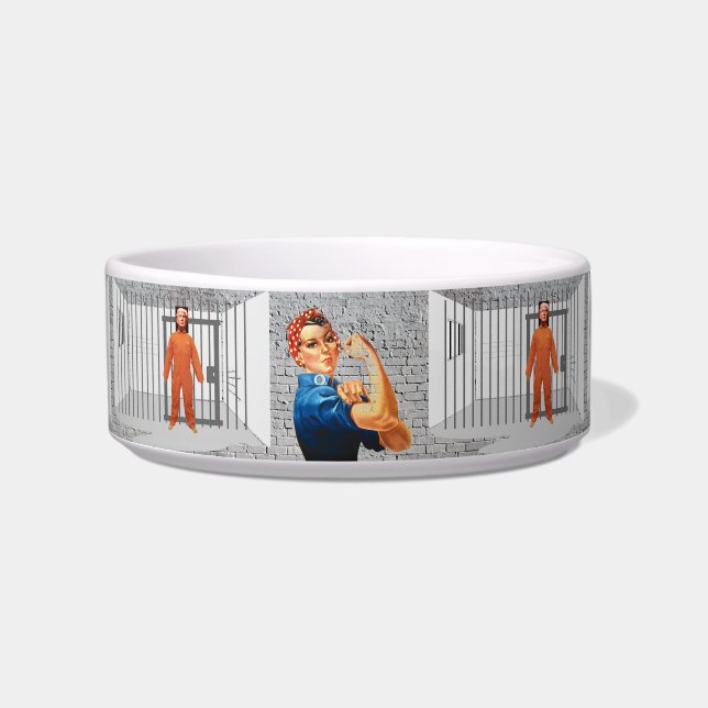 Comedero El prisionero Trump Pet Bowl (Frente)
