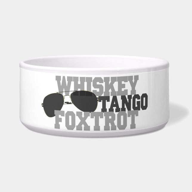 Comedero El tango del whisky Foxtrot - los vidrios de la (Frente)