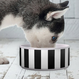 Comedero Elegant Cute Stripe Ceramic Pet Bowl