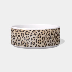 Comedero Elegante y elegante estampado de animales de piel