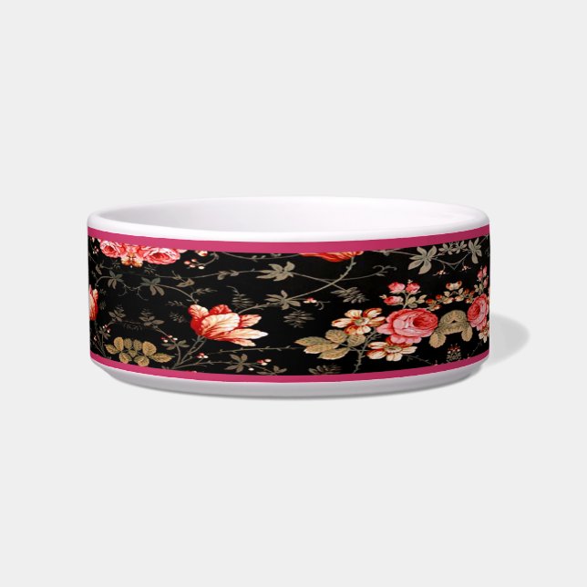 Comedero Elegante y personalizada Rose Pet Bowl (Derecha)