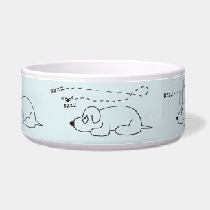 Comedero En la edad de un perro