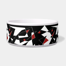 Comedero Encuentra el Tazón de Bolas Rojas de Cerámica