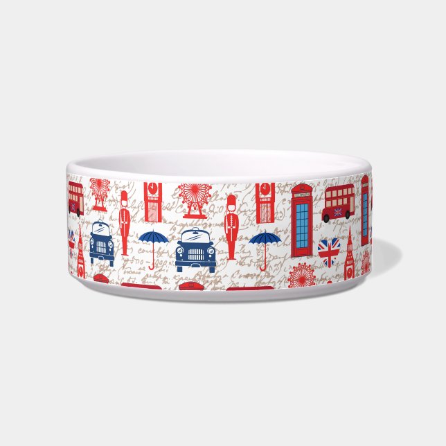Comedero Encuéntrenme en London Pet Bowl (Derecha)