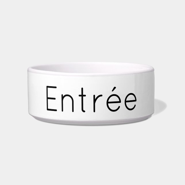Comedero Entrée Dog Bowl (Frente)