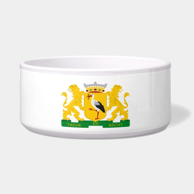 Comedero Escudo de La Haya, Países Bajos. (Frente)