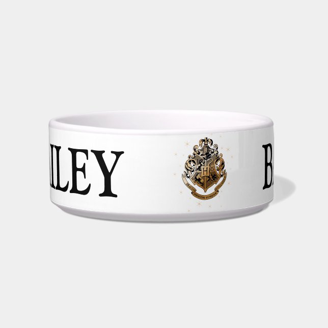 Comedero ESCUDO dorado de HOGWARTS™ (Frente)