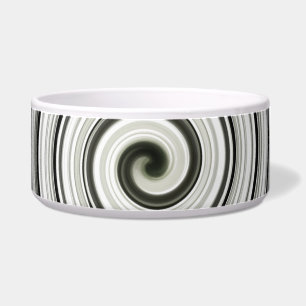 Comedero Espiral negra y blanca