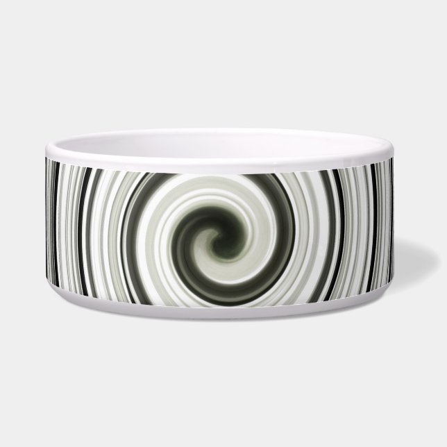 Comedero Espiral negra y blanca (Frente)
