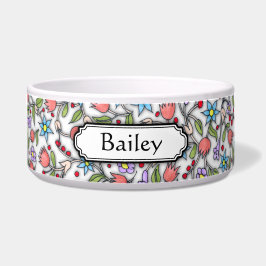 Comedero Estampado de flores femenino