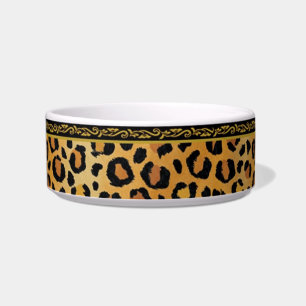 Comedero Estampado leopardo elegante