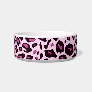 Comedero Estampado leopardo rosado