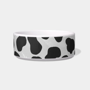 Comedero Estampado negro y blanco de dálmata
