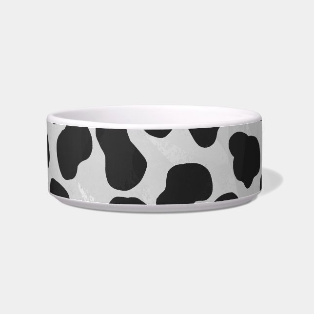 Comedero Estampado negro y blanco de dálmata (Derecha)