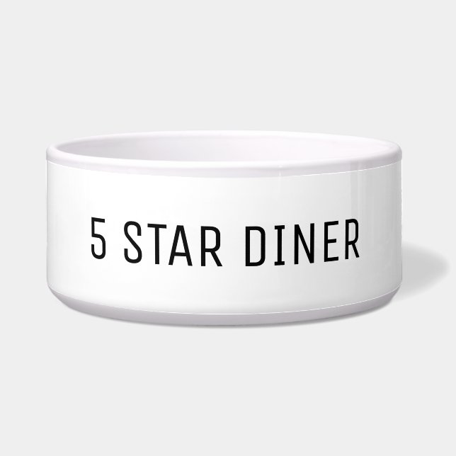 Comedero ESTILO DE DISEÑO DE ALIMENTOS mascotas (Frente)