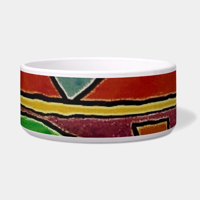 Comedero ESTILO DE DISEÑO DE ALIMENTOS mascotas (Frente)