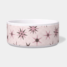 Comedero Estrellas de Geo Rosa bonito - patrón.