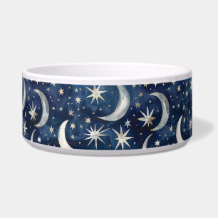 Comedero Estrellas de Oro Plata Azul