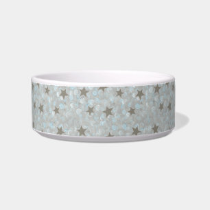 Comedero Estrellas plateadas, Mascota de burbujas grises y 