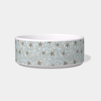 Comedero Estrellas plateadas, Mascota de burbujas grises y 