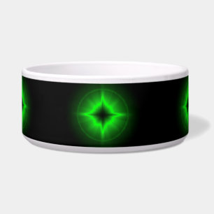 Comedero estrellas verdes