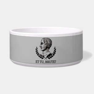 Comedero ¿Et Tu, Brute? Cita César V de Julius de Shakespea