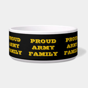 Comedero Familia del Ejército Orgulloso de Bowl