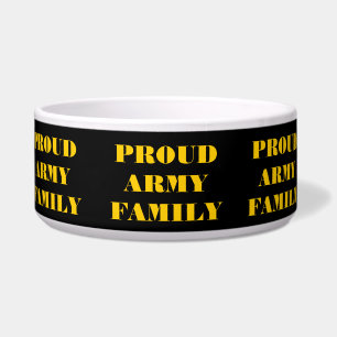 Comedero Familia del Ejército Orgulloso de Bowl