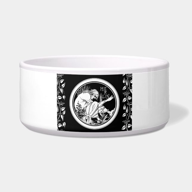 Comedero Fantasía Art Nouveau de Merlin (Frente)