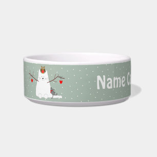 Comedero ¡Feliz Año Meow! País de las Maravillas Invernal G