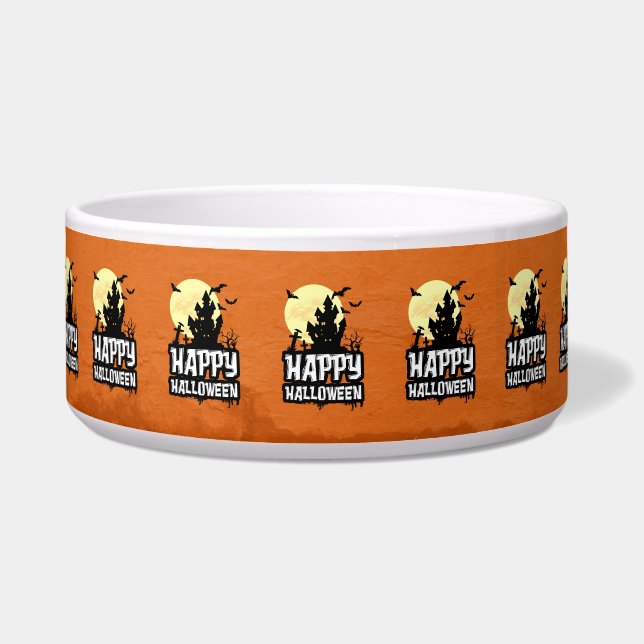 Comedero Feliz Halloween (Frente)