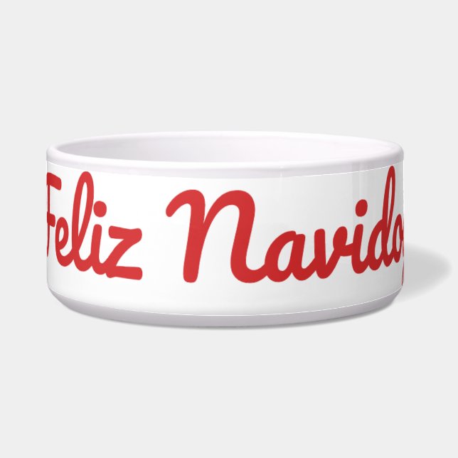 Comedero Feliz Navidog – Festive Pet (Frente)