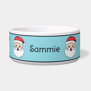 Comedero Feliz Personalizado Santa Claus con nombre persona