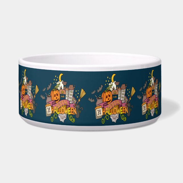 Comedero Festival de Halloween (Frente)