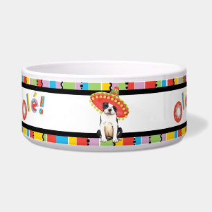 Comedero Fiesta Boston Terrier Mascota