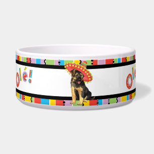 Comedero Fiesta German Shepherd Mascota