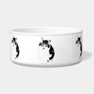 Comedero Figura de tinta tranquila