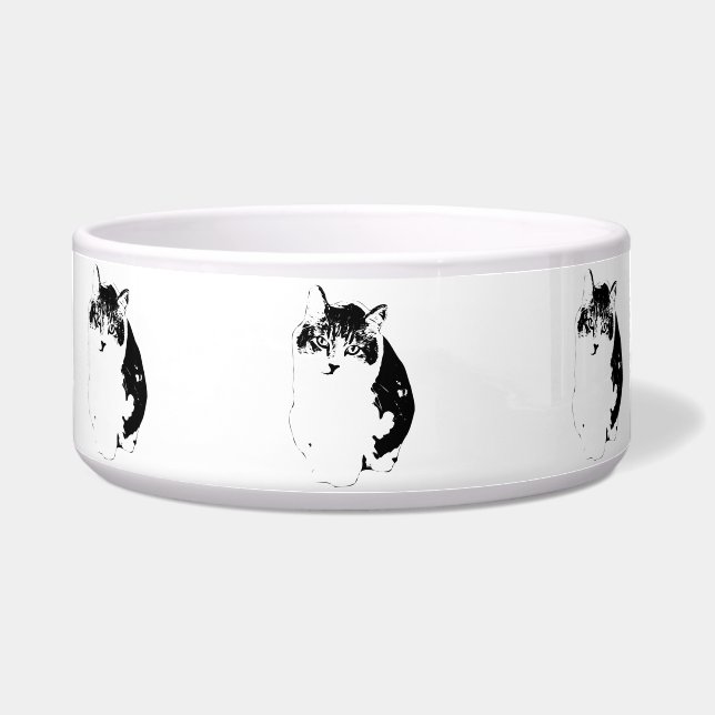 Comedero Figura de tinta tranquila (Frente)