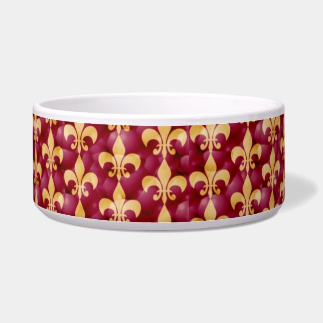 Comedero Fleur de Lis Pet Bowl (Frente)