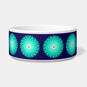 Comedero Flor azul Mandala-68566